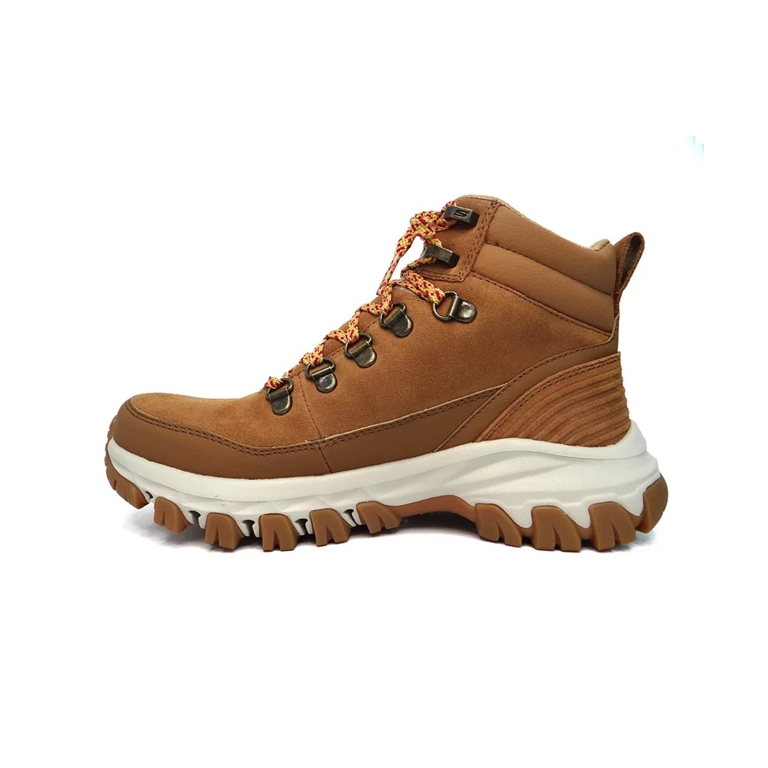 Tênis Skechers Feminino Edgemont High Profile Impermeável Castanho