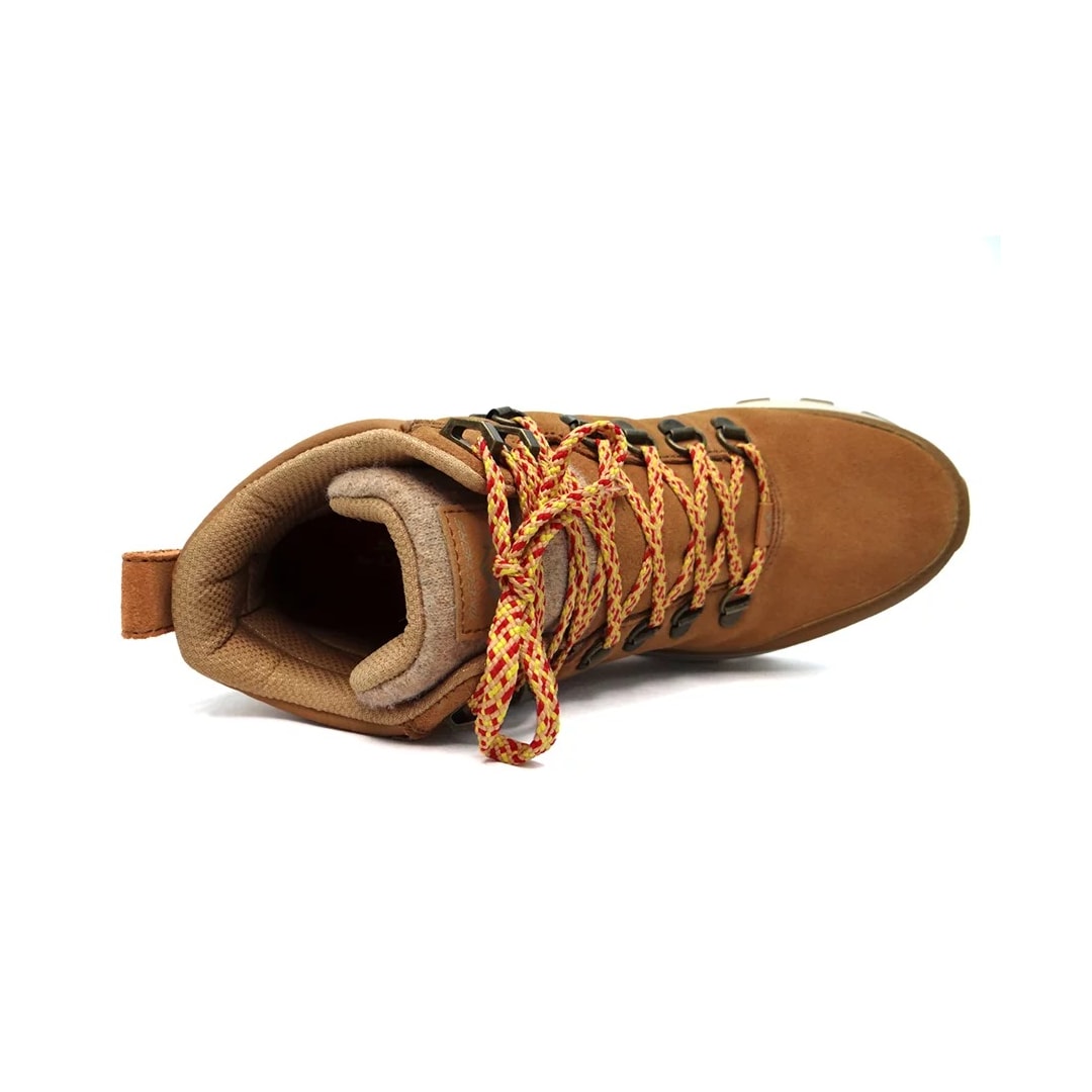 Tênis Skechers Feminino Edgemont High Profile Impermeável Castanho