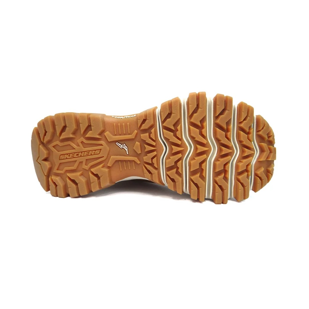 Tênis Skechers Feminino Edgemont High Profile Impermeável Castanho