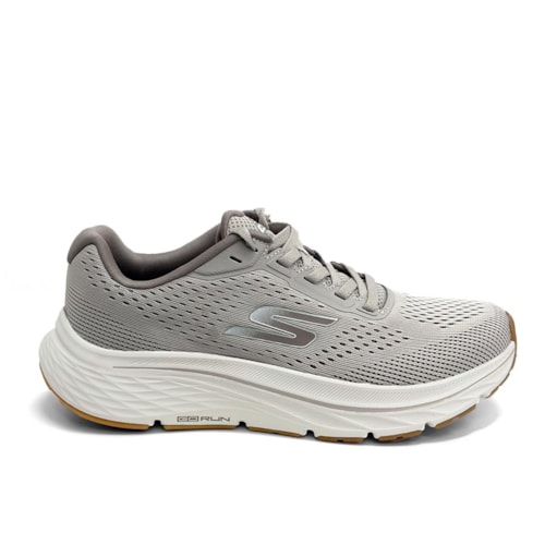 Detalhe - Tênis Skechers Feminino Esporte Go Run Consistent 2.0 129052 Castanho