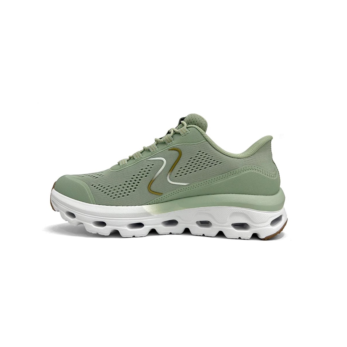 Tênis Skechers Feminino Glide-Step 180272/Sage Verde Salvia Tênis Skechers Feminino Glide-Step 180272/Sage Verde Salvia
