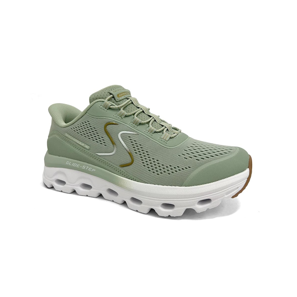 Tênis Skechers Feminino Glide-Step 180272/Sage Verde Salvia Tênis Skechers Feminino Glide-Step 180272/Sage Verde Salvia