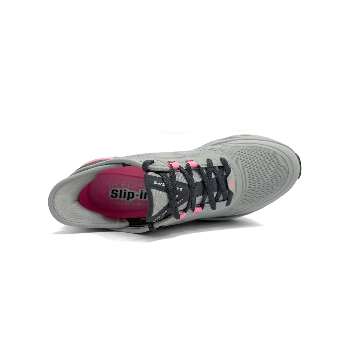 Tênis Skechers Feminino Glide-Step Altus 150510 Cinza/Rosa