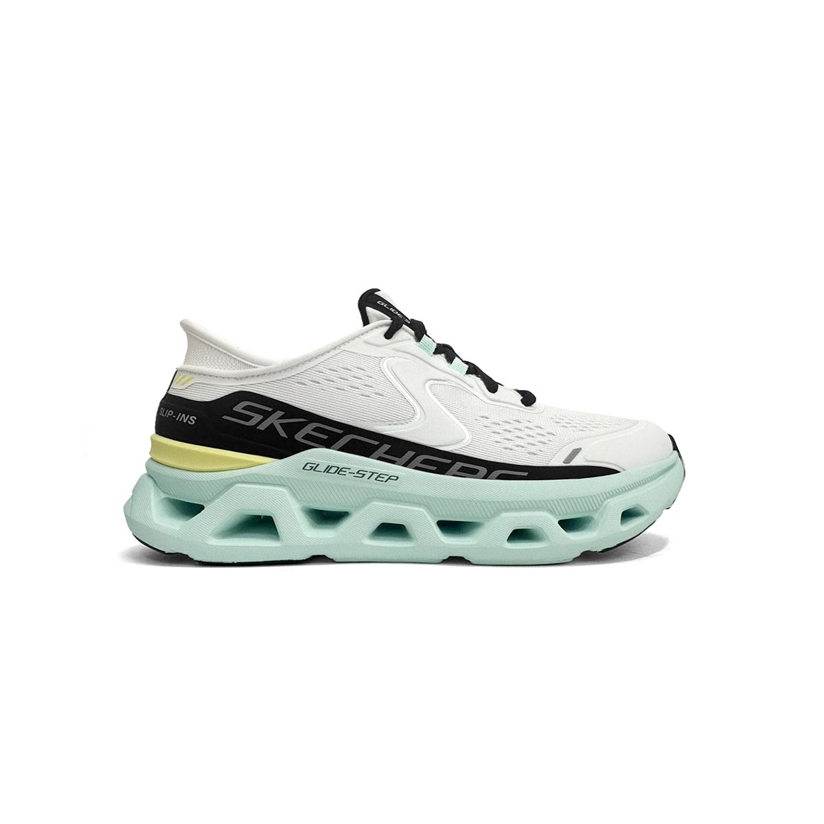 Tênis Skechers Feminino Glide-Step Altus 150510/Wmlt Branco Tênis Skechers Feminino Glide-Step Altus 150510/Wmlt Branco