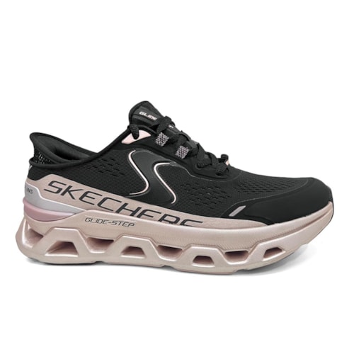 Tênis Skechers Feminino Glide-Step Altus 150514 Preto