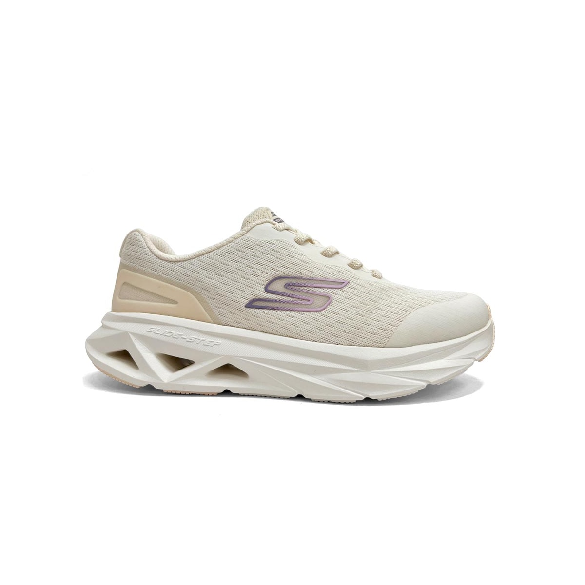 Tênis Skechers Feminino Glide-Step Vortex 129826 Natural
