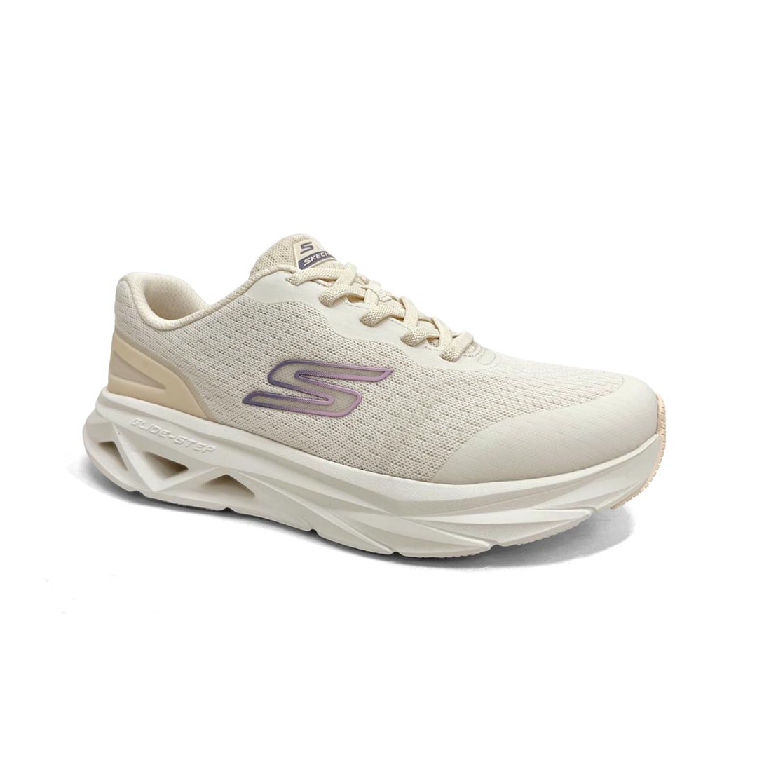 Tênis Skechers Feminino Glide-Step Vortex 129826 Natural
