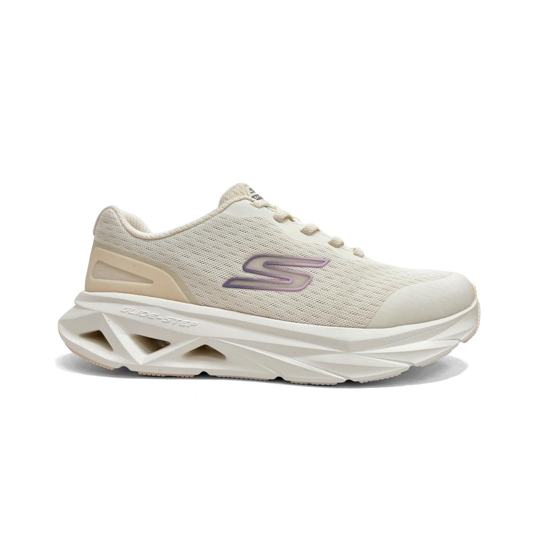Tênis Skechers Feminino Glide-Step Vortex 129826 Natural