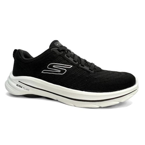Tênis Skechers Feminino Go Walk 8 Britt 125920 Preto