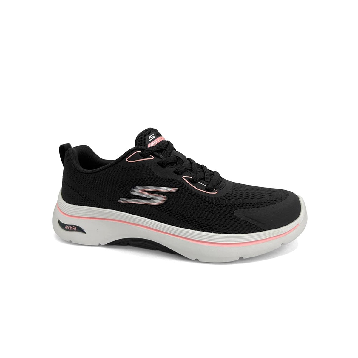 Tênis Skechers Feminino Go Walk Arch Fit 2.0 Cassy Preto