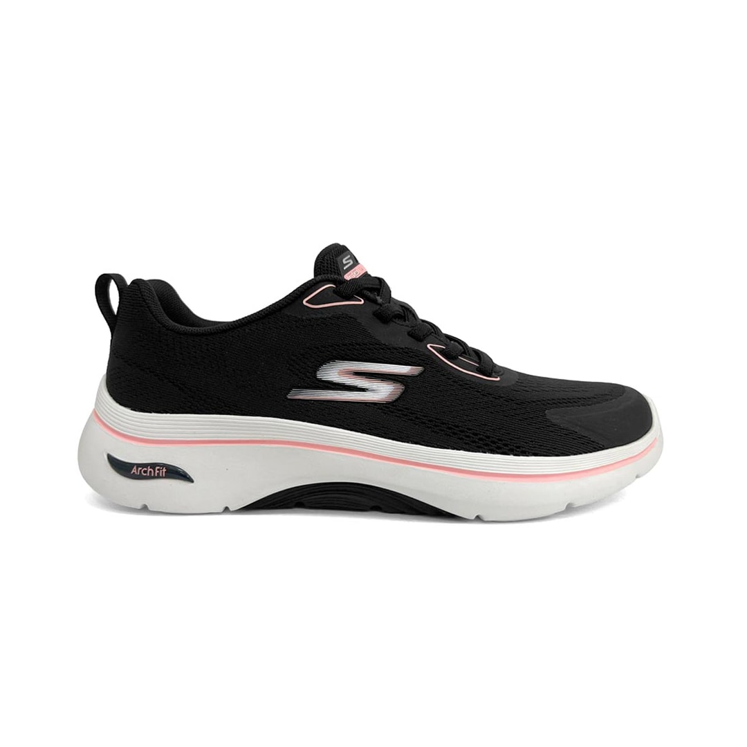 Tênis Skechers Feminino Go Walk Arch Fit 2.0 Cassy Preto Tênis Skechers Feminino Go Walk Arch Fit 2.0 Cassy Preto