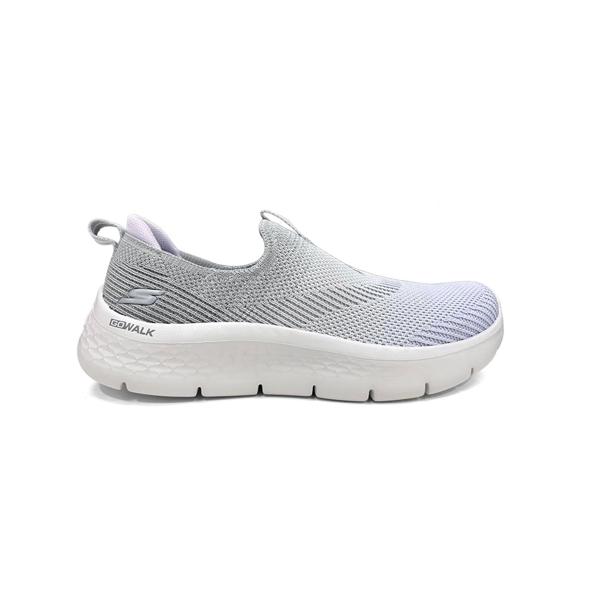 Tênis Skechers Feminino Go Walk Flex 124827 Cinza/Lavanda