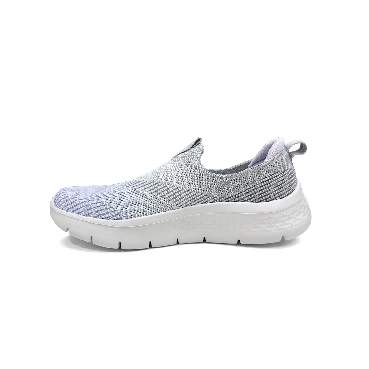 Tênis Skechers Feminino Go Walk Flex 124827 Cinza/Lavanda