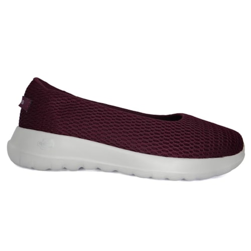 Tenis Skechers Feminino Go Walk Joy 896252 Bordo