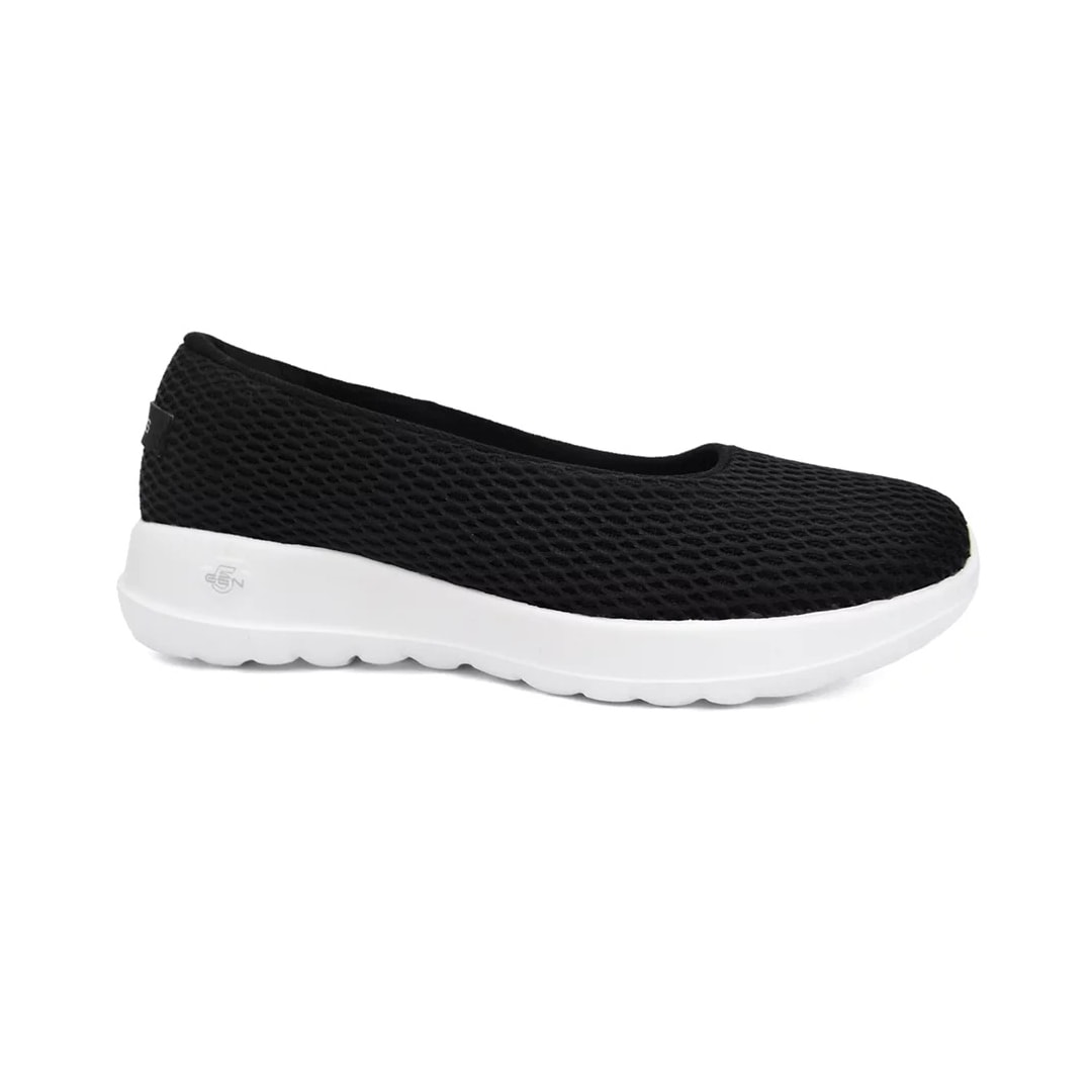 Tênis Skechers Feminino Go Walk Joy 896252 Preto/Branco