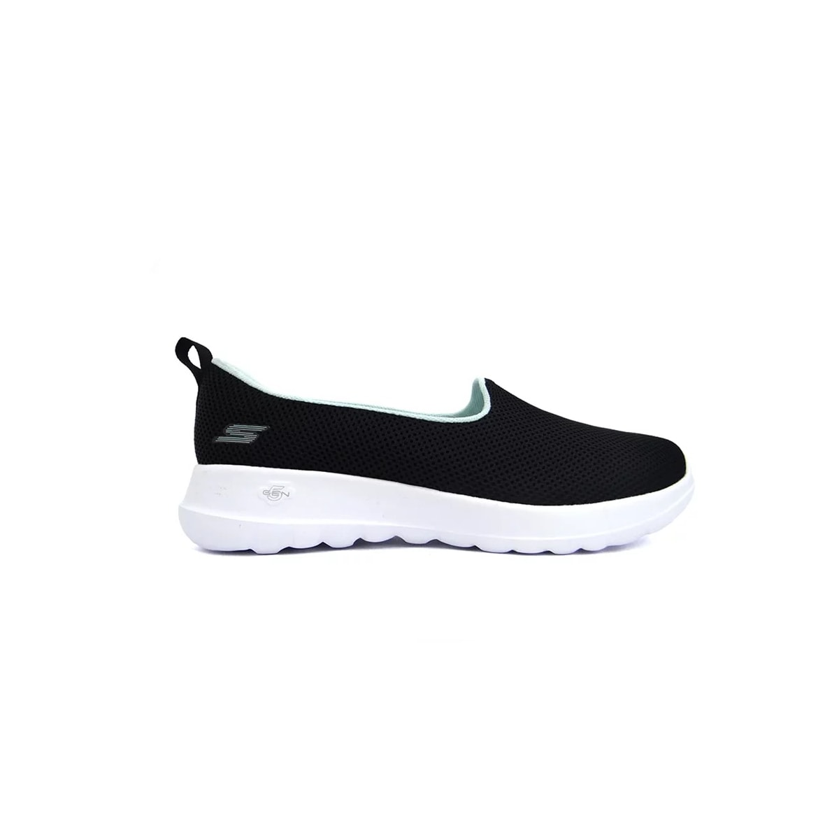 Tênis Skechers Feminino Go Walk Joy 896252 Preto/Ciano Tênis Skechers Feminino Go Walk Joy 896252 Preto/Ciano