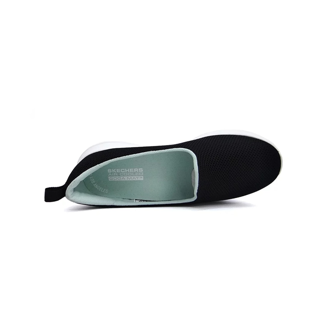 Tênis Skechers Feminino Go Walk Joy 896252 Preto/Ciano Tênis Skechers Feminino Go Walk Joy 896252 Preto/Ciano