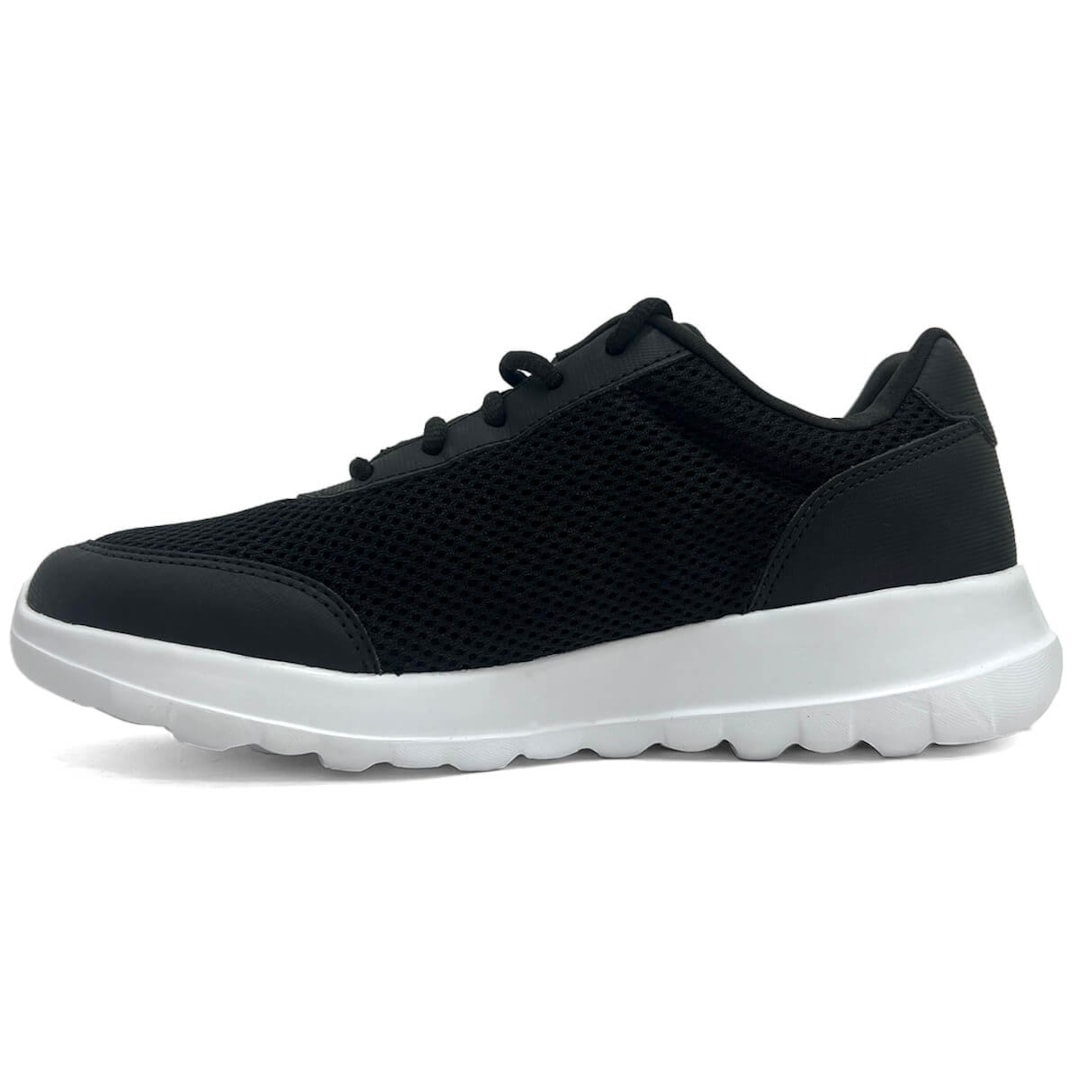 Tênis Skechers Feminino Go Walk Joy Magnectic Preto/Rosa