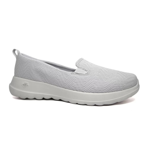 Tenis Skechers Feminino Go Walk Joy Talia Cinza