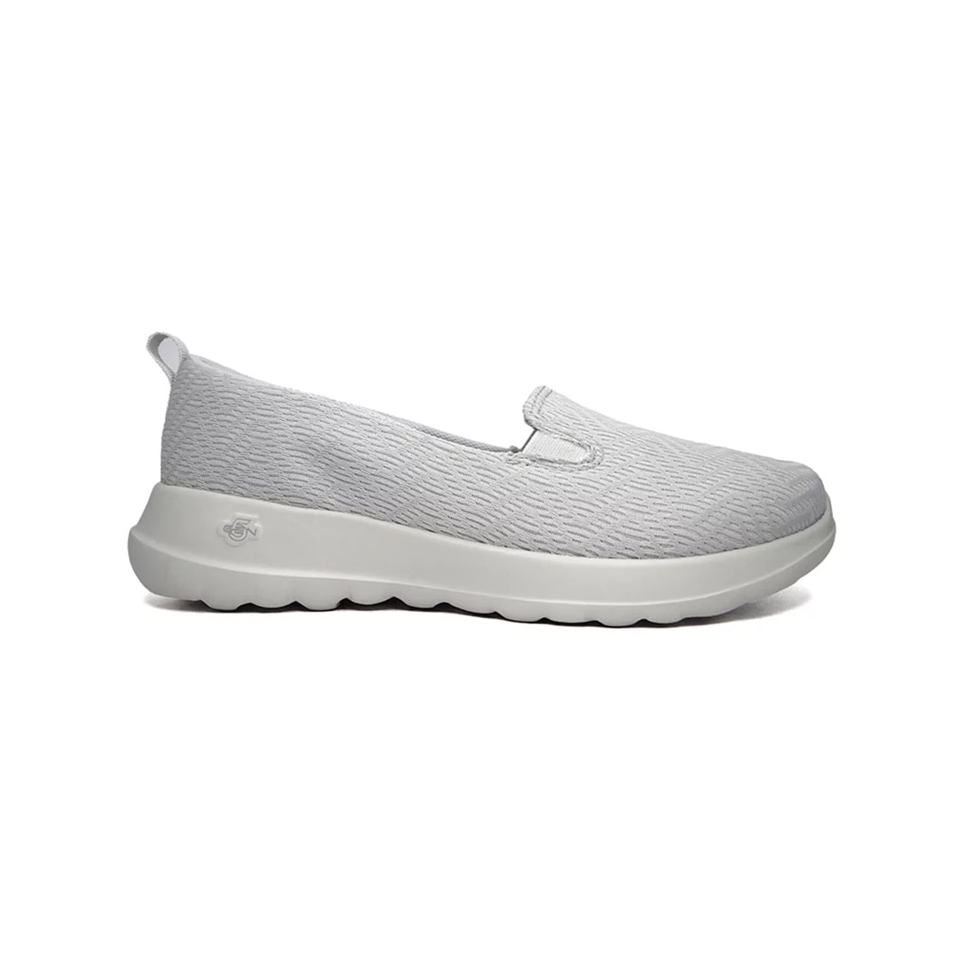 Tênis Skechers Feminino Go Walk Joy Talia Cinza Tênis Skechers Feminino Go Walk Joy Talia Cinza