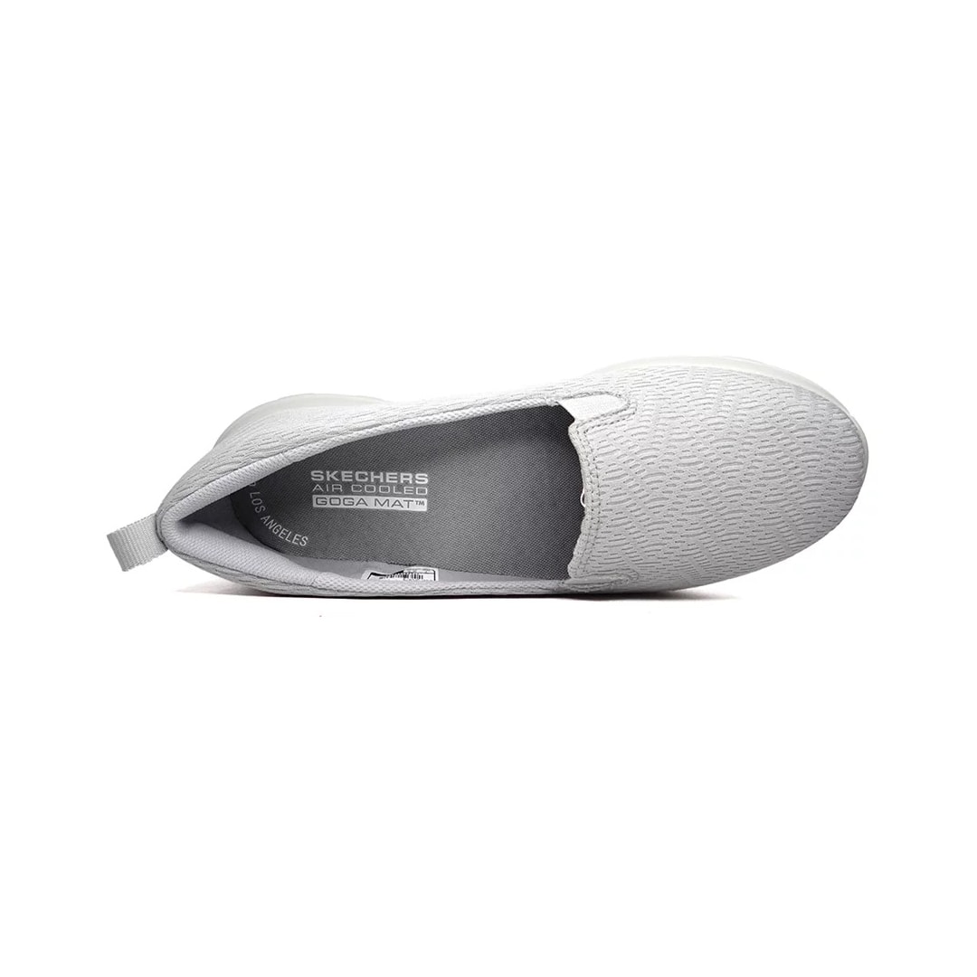 Tênis Skechers Feminino Go Walk Joy Talia Cinza Tênis Skechers Feminino Go Walk Joy Talia Cinza