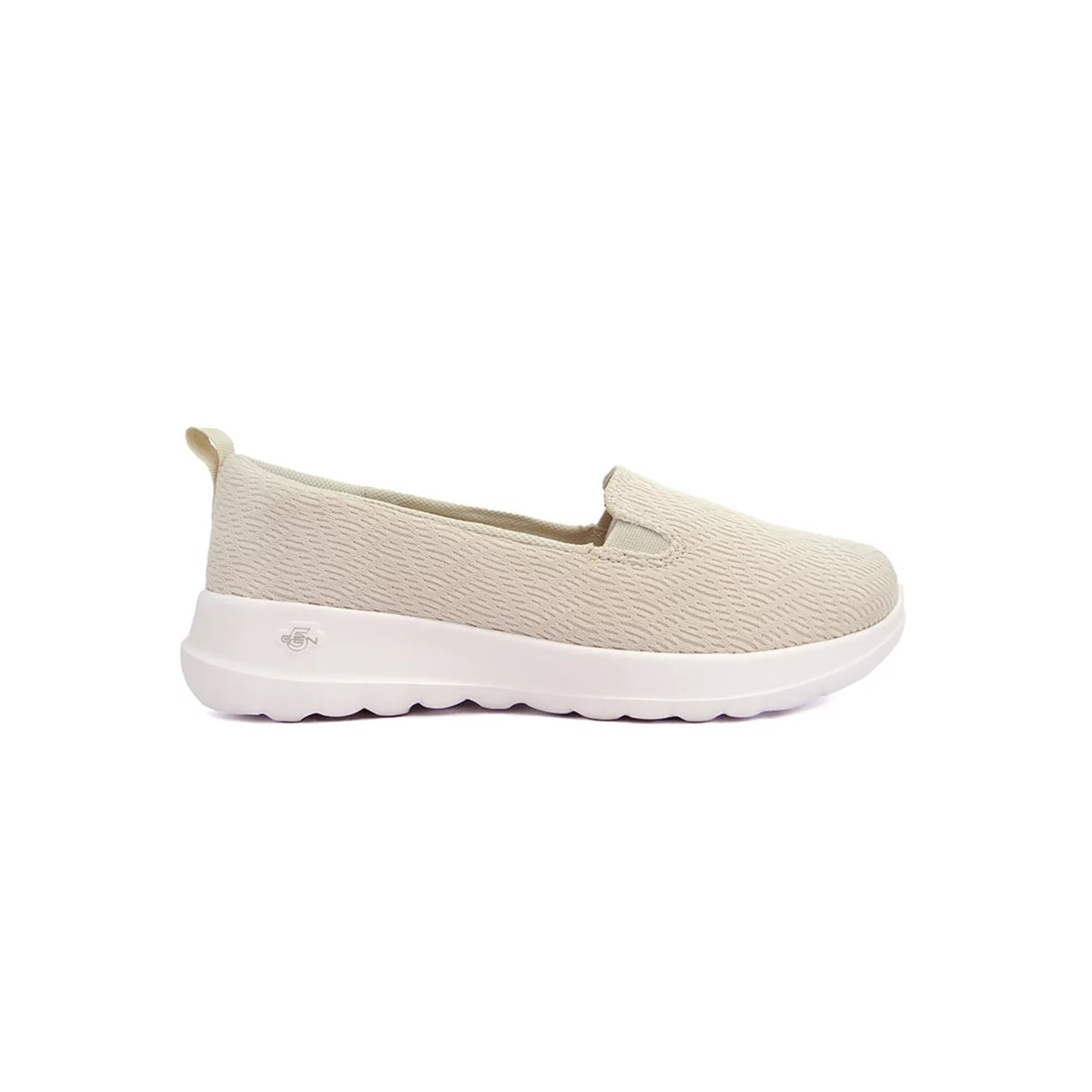 Tênis Skechers Feminino Go Walk Joy Talia Natural Tênis Skechers Feminino Go Walk Joy Talia Natural