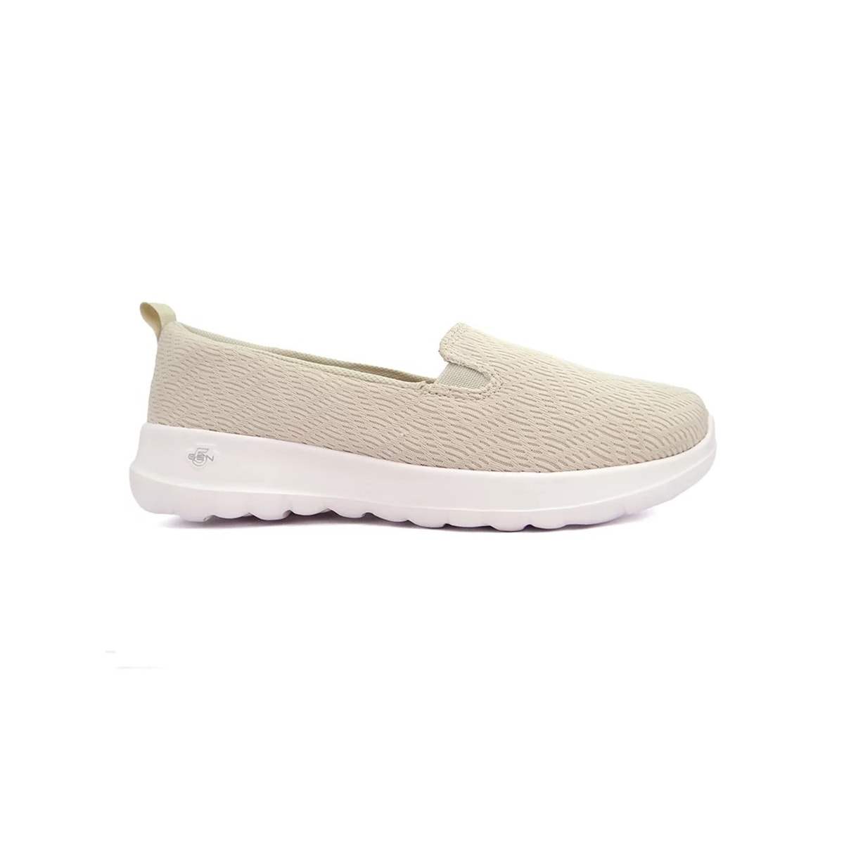 Tênis Skechers Feminino Go Walk Joy Talia Natural Tênis Skechers Feminino Go Walk Joy Talia Natural