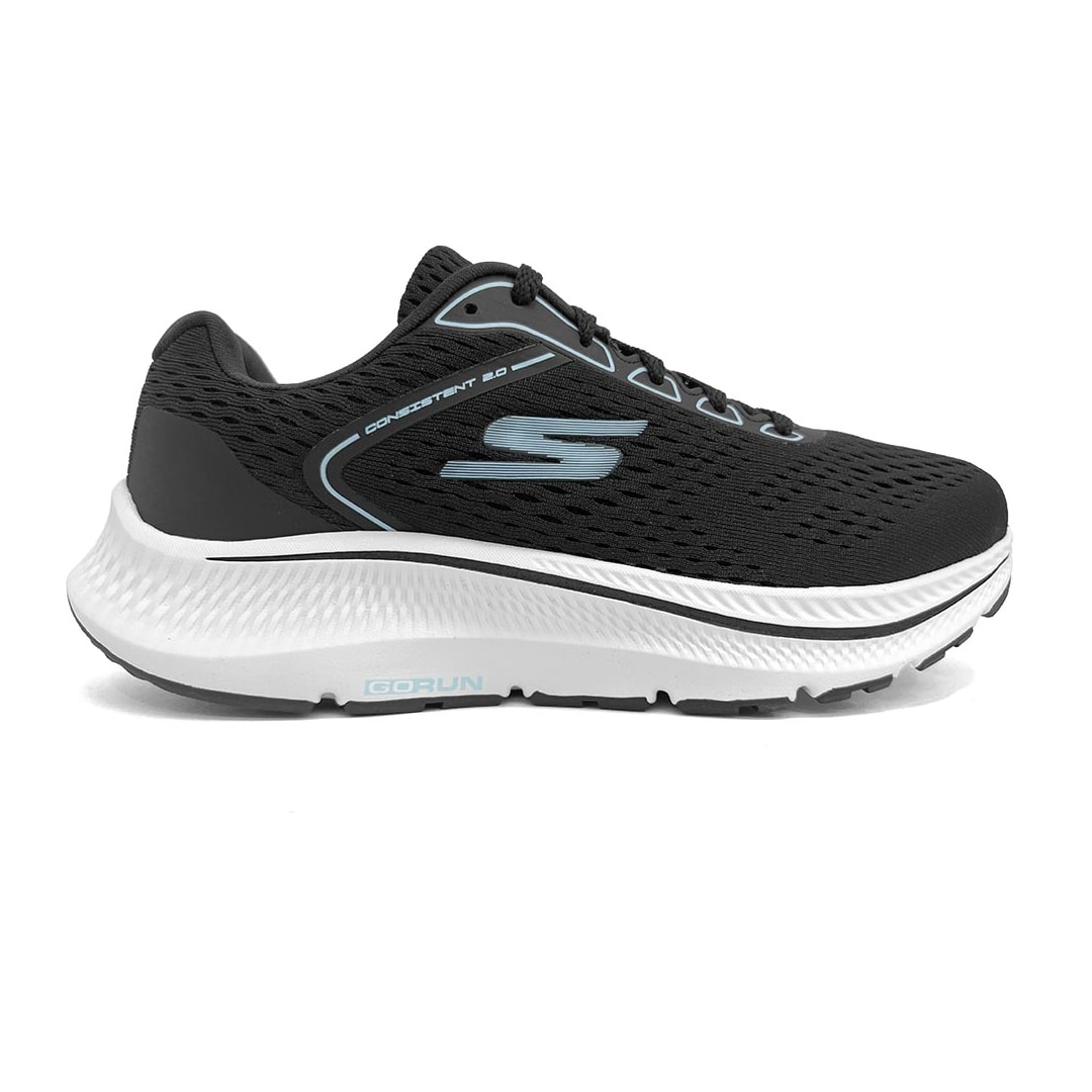 Tênis Skechers Go Run Consistent 2.0 128607 Preto Tênis Skechers Go Run Consistent 2.0 128607 Preto