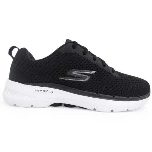 Tênis Skechers Go Walk 6 Avalo Masculino Preto