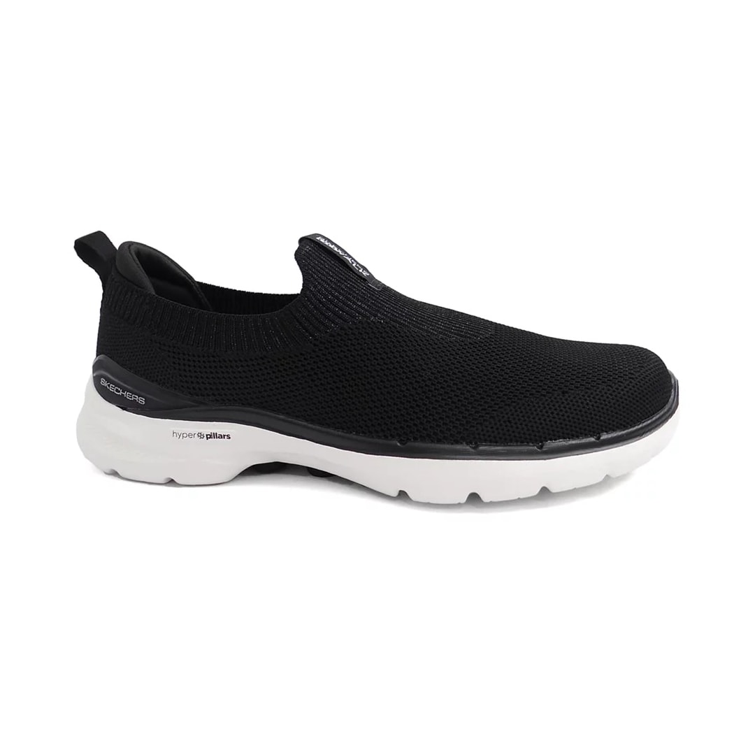 Tênis Skechers Go Walk 6 Vibrant Smile Preto/Branco