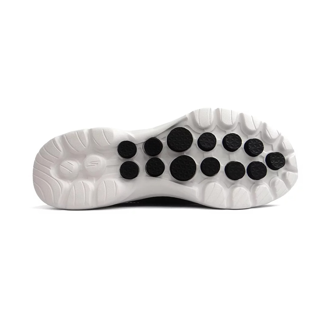Tênis Skechers Go Walk 6 Vibrant Smile Preto/Branco Tênis Skechers Go Walk 6 Vibrant Smile Preto/Branco