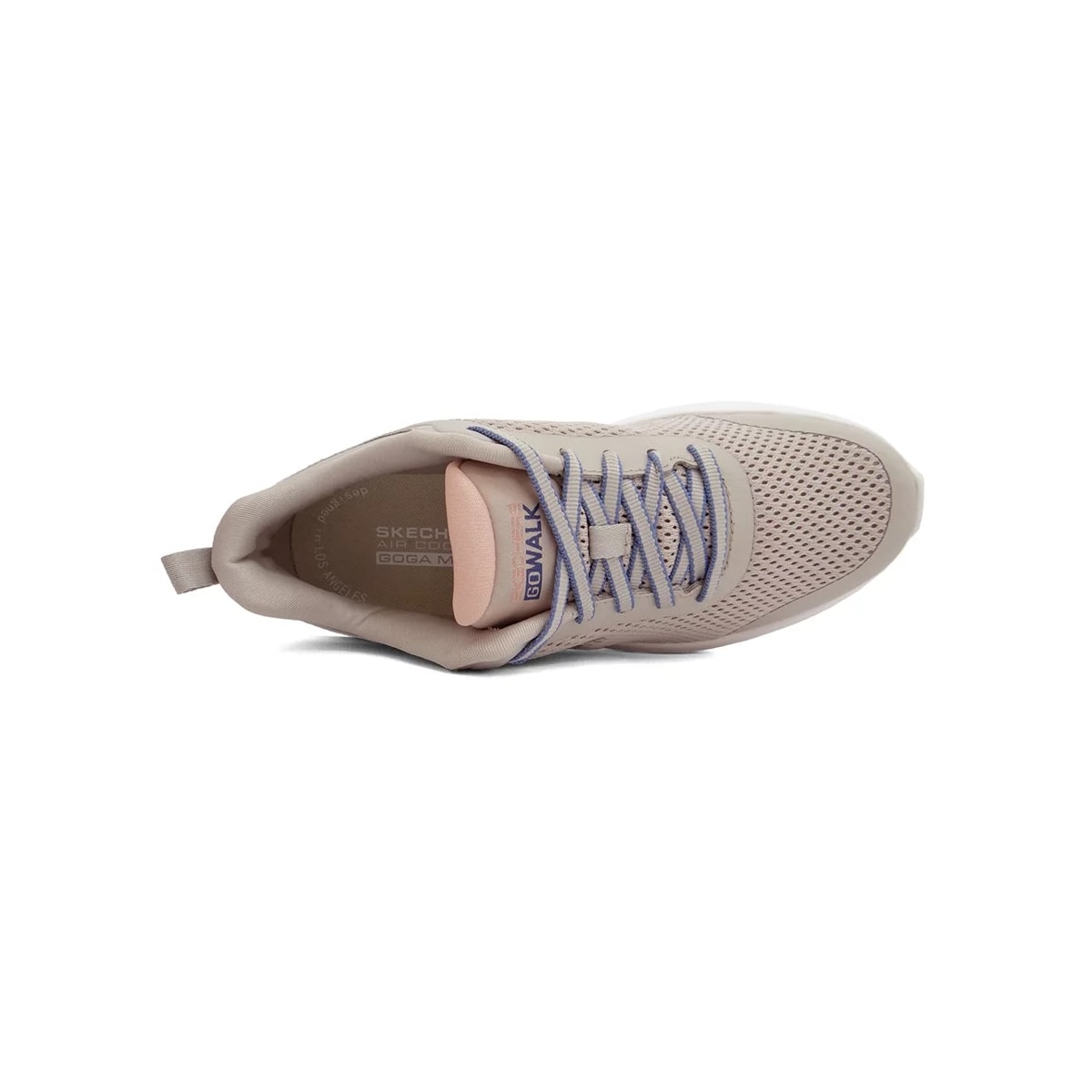 Tênis Skechers Go Walk Flex 124817 Castanho/Rosa Tênis Skechers Go Walk Flex 124817 Castanho/Rosa