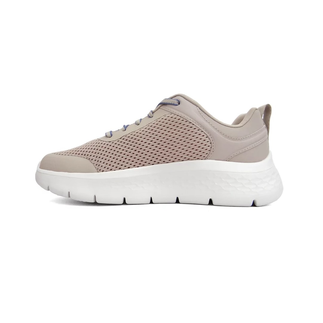 Tênis Skechers Go Walk Flex 124817 Castanho/Rosa Tênis Skechers Go Walk Flex 124817 Castanho/Rosa