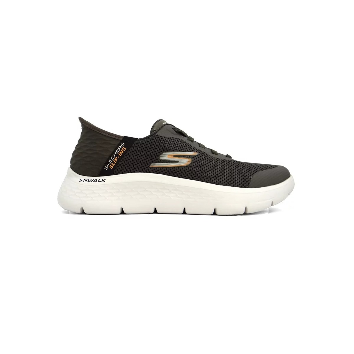 Tênis Skechers Go Walk Flex - Hands Up Marrom Tênis Skechers Go Walk Flex - Hands Up Marrom