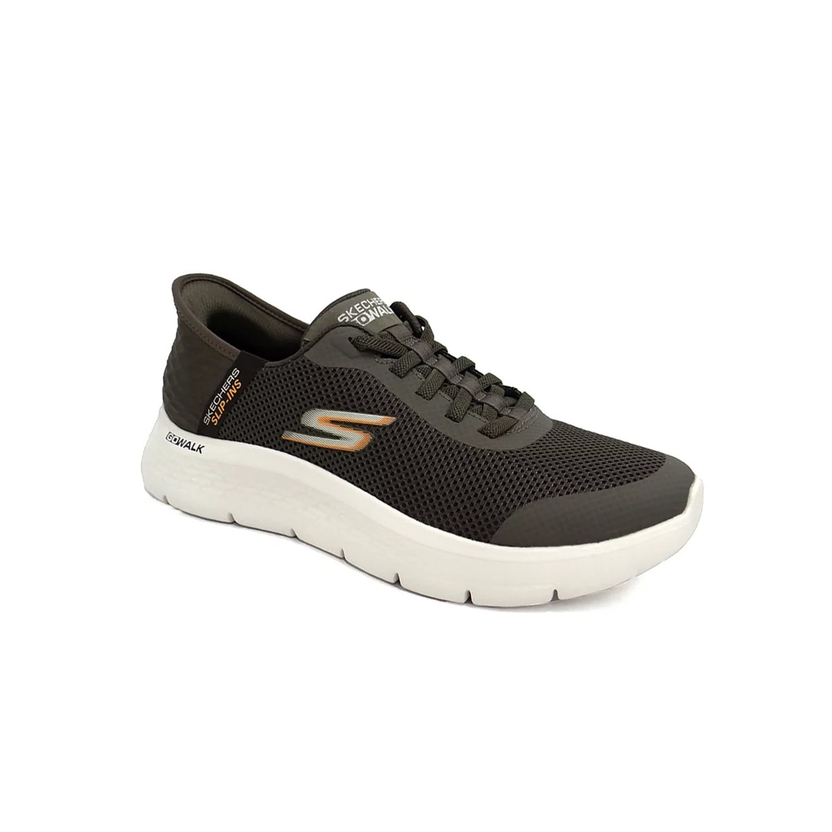 Tênis Skechers Go Walk Flex - Hands Up Marrom Tênis Skechers Go Walk Flex - Hands Up Marrom