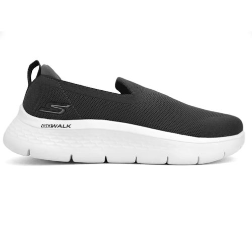 Detalhe - Tênis Skechers Go Walk Flex Rightful 124817 Carvao