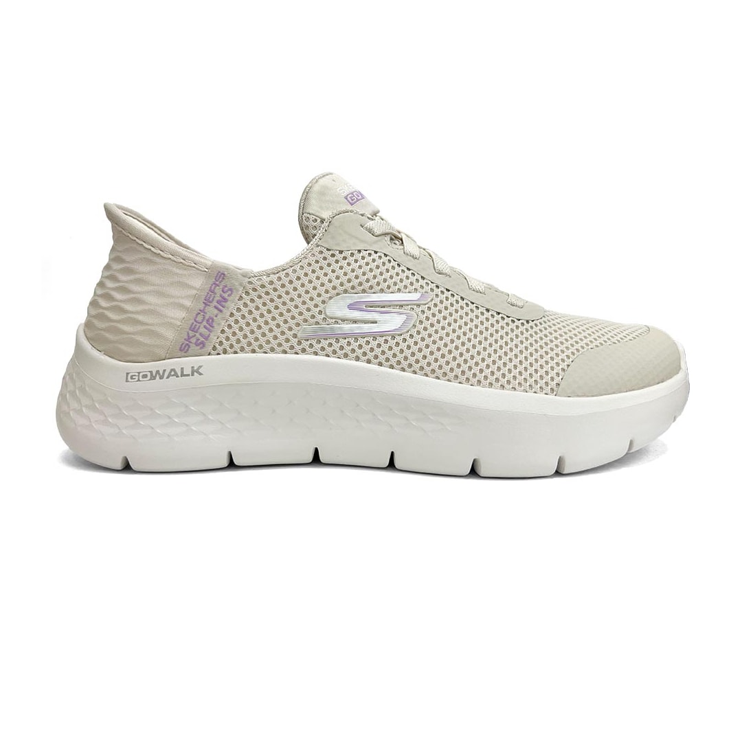Tênis Skechers Go Walk Grand Entry 124836 Creme