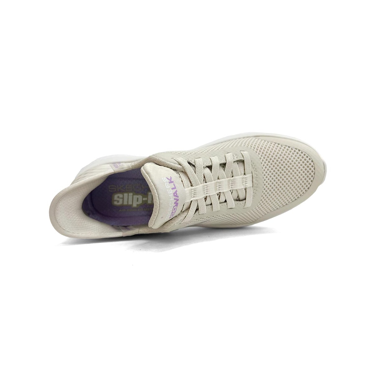 Tênis Skechers Go Walk Grand Entry 124836 Creme Tênis Skechers Go Walk Grand Entry 124836 Creme