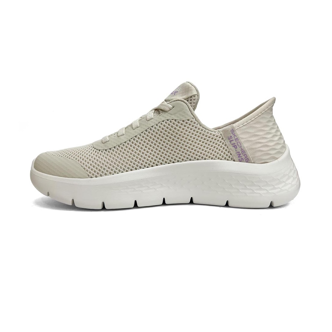 Tênis Skechers Go Walk Grand Entry 124836 Creme Tênis Skechers Go Walk Grand Entry 124836 Creme