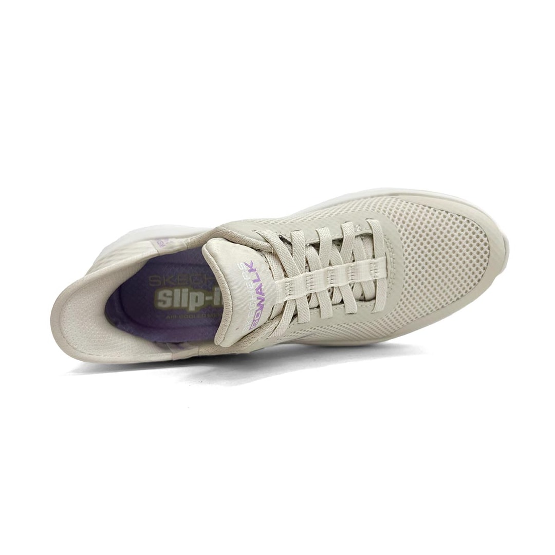 Tênis Skechers Go Walk Grand Entry 124836 Creme Tênis Skechers Go Walk Grand Entry 124836 Creme