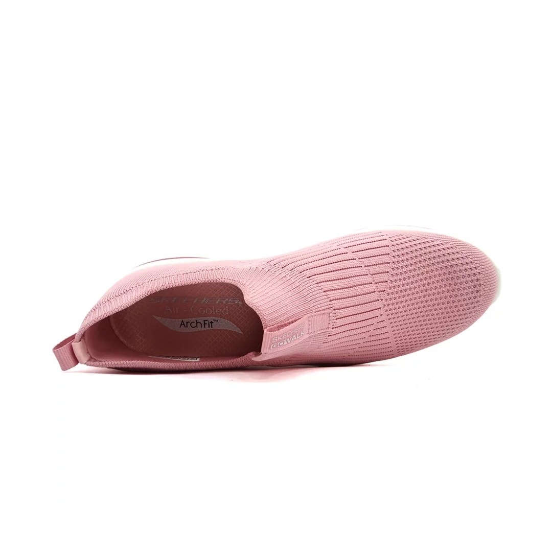 Tênis Skechers Go Walk March Fit - Iconic Rosa Claro