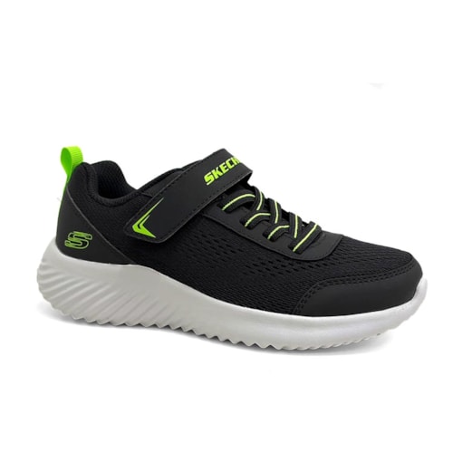 Tênis Skechers Infantil Esporte Bounder 403905O  Preto