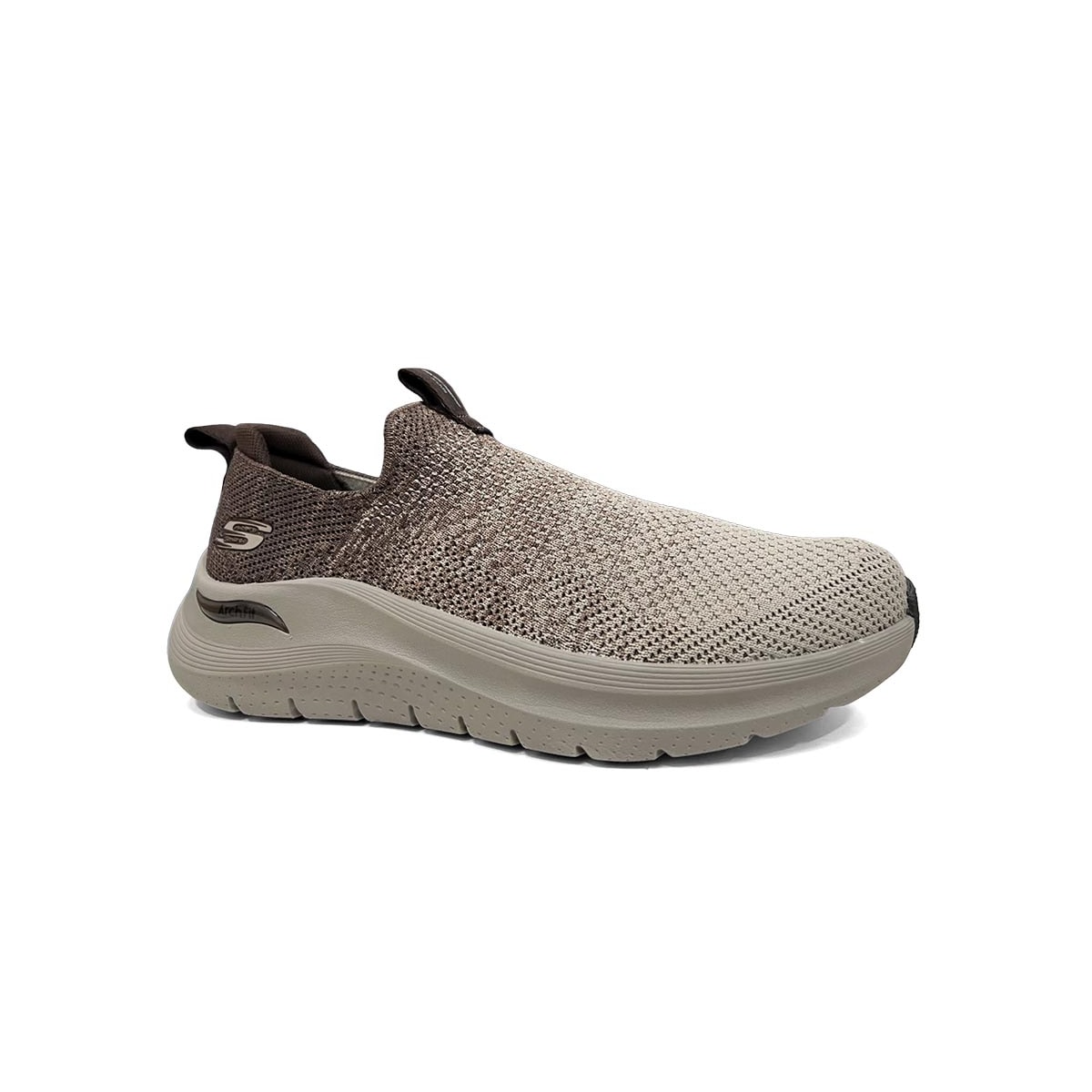 Tênis Skechers Masculino Arch Fit 2.0 Slip-On 232704 Marrom