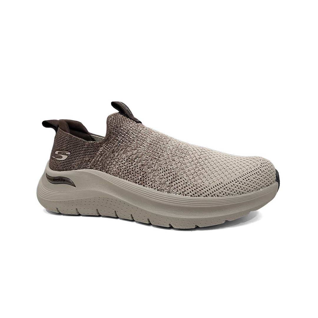 Tênis Skechers Masculino Arch Fit 2.0 Slip-On 232704 Marrom Tênis Skechers Masculino Arch Fit 2.0 Slip-On 232704 Marrom