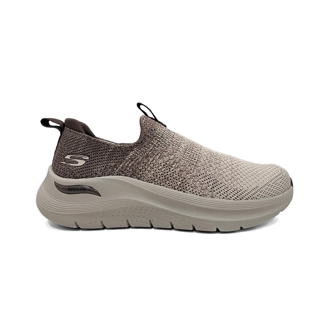 Tênis Skechers Masculino Arch Fit 2.0 Slip-On 232704 Marrom Tênis Skechers Masculino Arch Fit 2.0 Slip-On 232704 Marrom