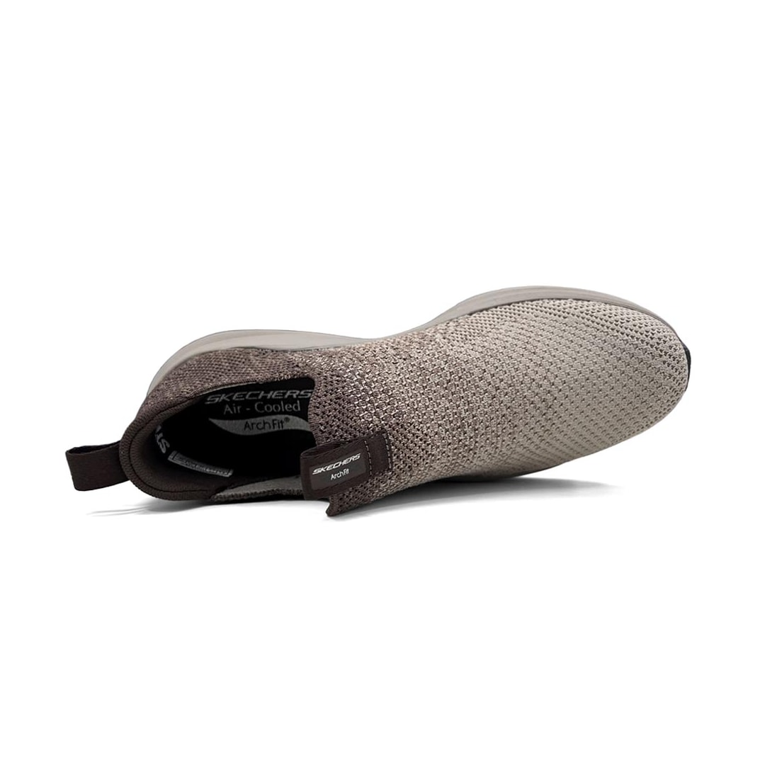 Tênis Skechers Masculino Arch Fit 2.0 Slip-On 232704 Marrom