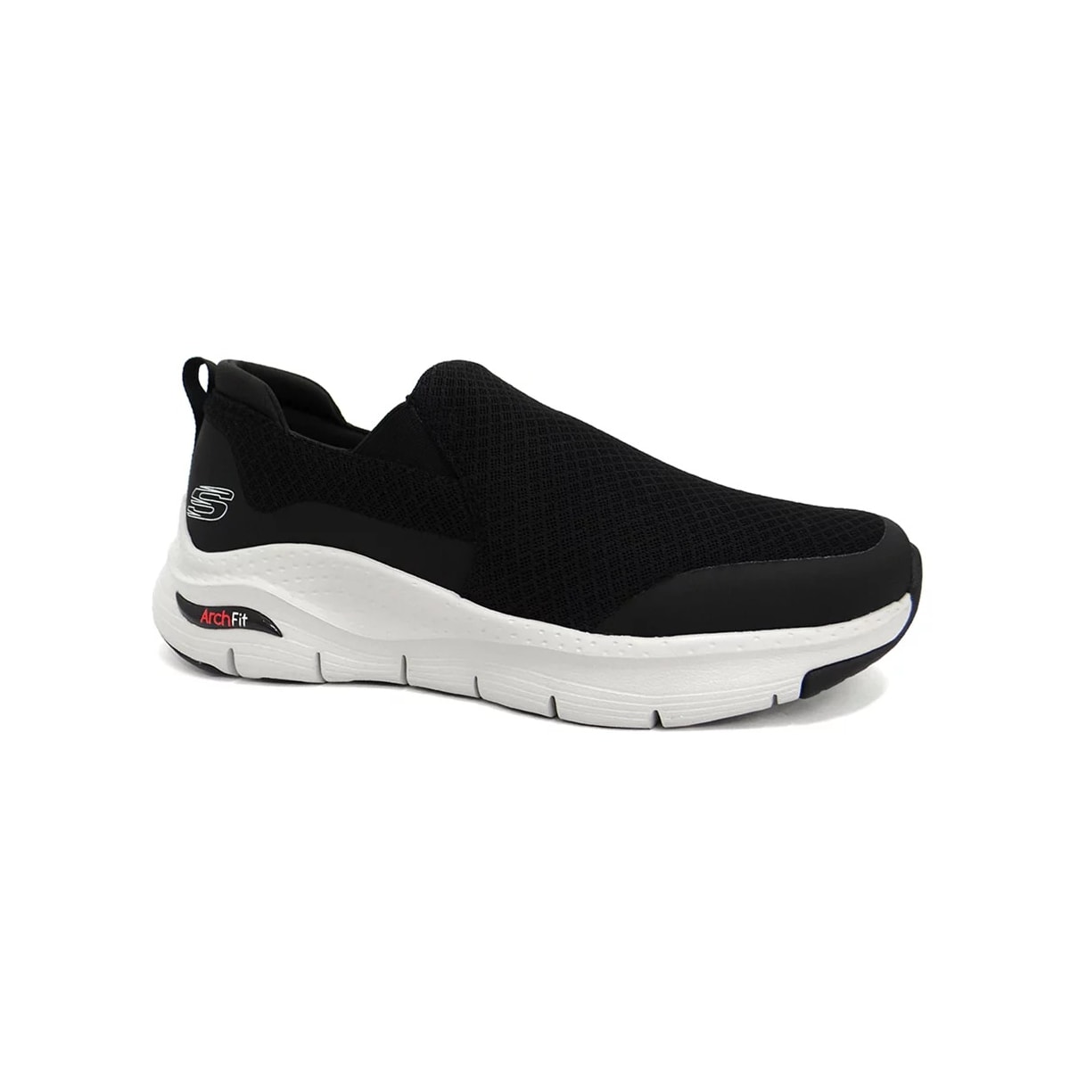 Tênis Skechers Masculino Arch Fit 232040 Preto/Branco Tênis Skechers Masculino Arch Fit 232040 Preto/Branco