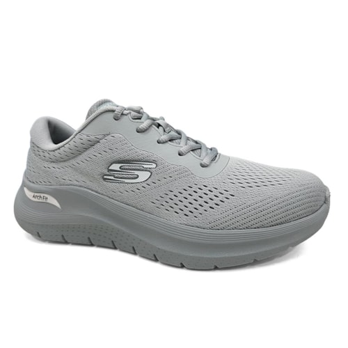Tênis Skechers Masculino Arch Fit 232700 Carvão