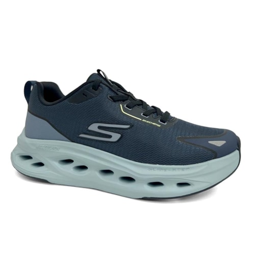 Tênis Skechers Masculino Cushioning Glide-Step 220417 Azul