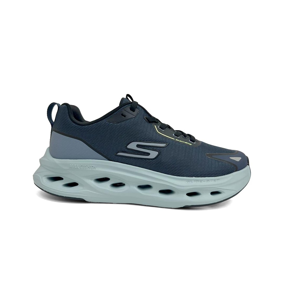 Tênis Skechers Masculino Cushioning Glide-Step 220417 Azul Tênis Skechers Masculino Cushioning Glide-Step 220417 Azul